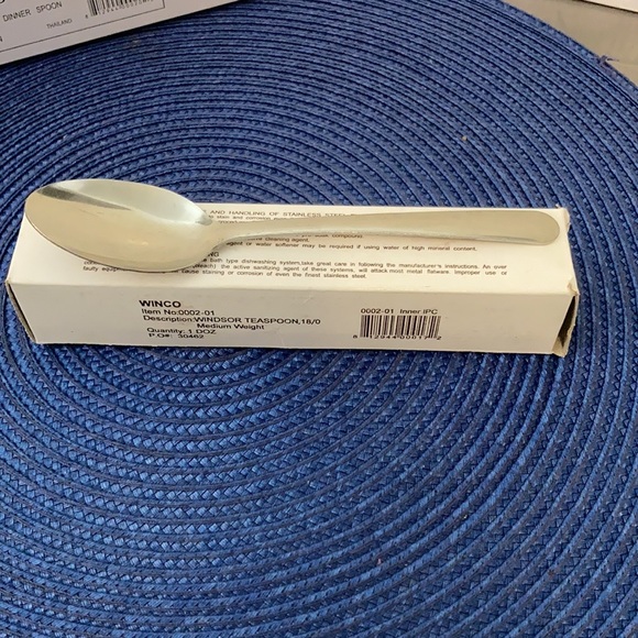 Spoon Bundle - Iced Tea - Teaspoon - Dinner Spoon - Bouillon Spoon -Windsor - Picture 3 of 8